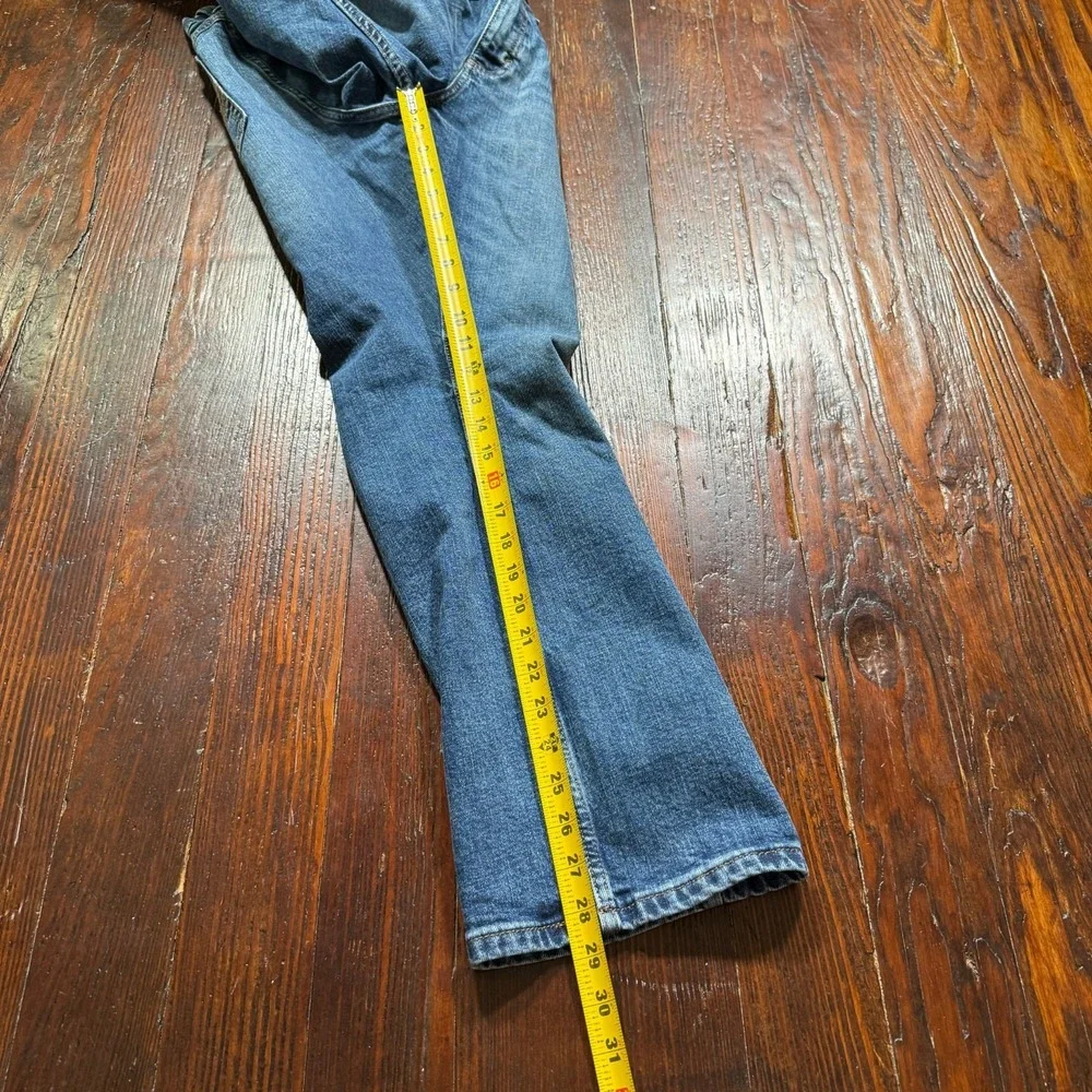 Wrangler 20X Jeans Mens‎ 32x30 Blue Dark Wash Style 42 Vintage Boot Embroidered